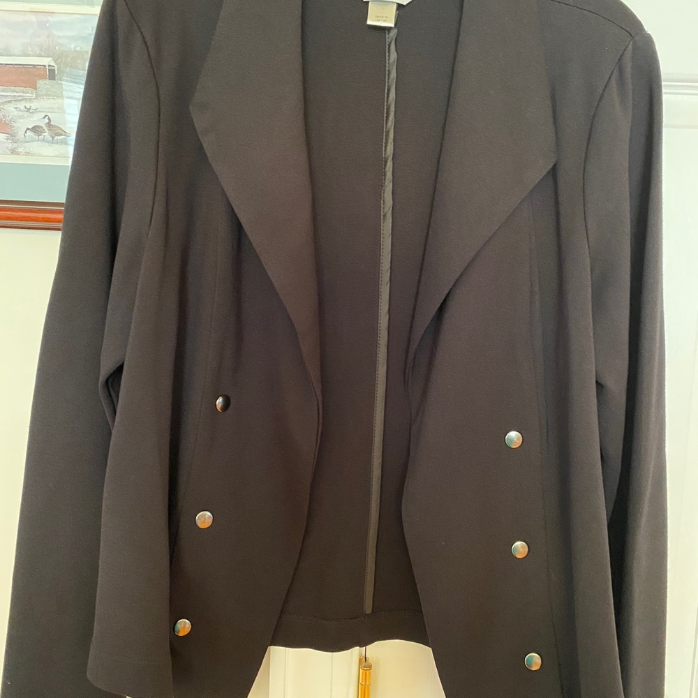 Christopher Banks Knit Open Jacket Sz L